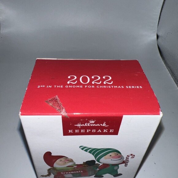New 2023 Hallmark GNOME FOR CHRISTMAS Keepsake Christmas Ornament - Picture 2 of 7